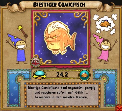 biestiger comicfisch