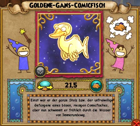 goldene-Gans-Comicfisch