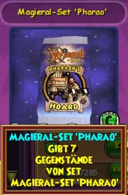Magieral-Set Pharao