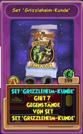 set 'Grizzleheim-Kunde'