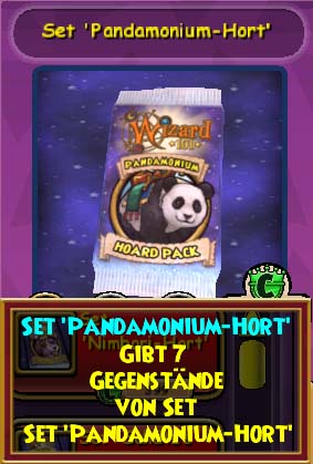 set 'Pandamonium-Hort'